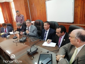 زيارة دعم فني لكلية هندسة بنها