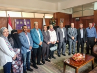 زيارة دعم فنى لكلية هندسة بنها