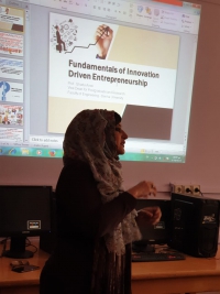 اتحاد طلاب كلية الهندسة ببنها ينظم ورشة عمل&quot;Fundamentals of Innovation  Driven Entrpreneurship&quot;