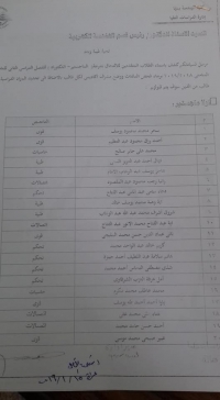 اعلان المقابلة الشخصية لطلاب الدراسات العليا