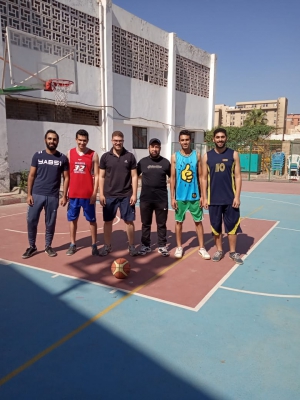 النشاط الرياضي بكلية الهندسة ببنها