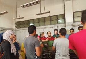 بدأ استقبال الطلاب المستجدين بالكلية