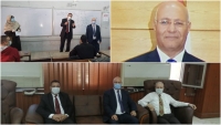 الدكتور جمال سوسة فى جولة تفقدية  بهندسة ببنها