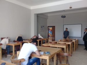بدء امتحانات منتصف الفصل الدراسي بالكلية